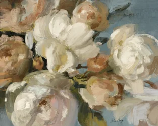 Fleurs blanches délicates