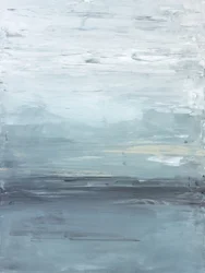 Un horizon serein et brumeux