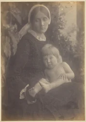 Mme Herbert Duckworth avec Gerald Duckworth