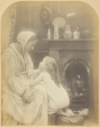 Mme Rachael Gurney Que Dieu ramène père sain et sauf, Trois pêcheurs sont partis en mer..., vers 1872-74