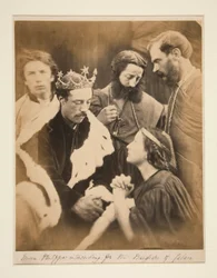 La reine Philippa intercède pour les bourgeois de Calais