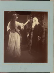 Vivien et Merlin