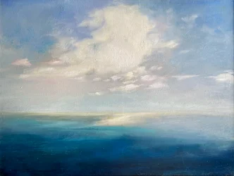 Horizon océanique serein