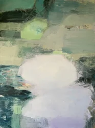 Paysage abstrait serein