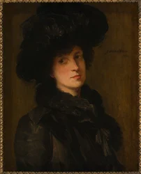Fille en noir
