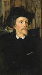 Portrait de Wyatt Eaton, vers 1878