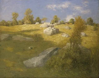 Pâturage en altitude, vers 1905