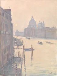Lever de soleil depuis le pont de l