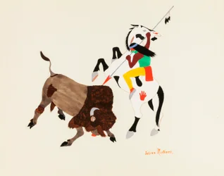 Chasseur de buffles