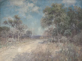 Route vers les collines, c.1918