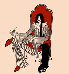Femme sûre d