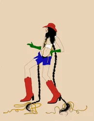 Style cowgirl moderne