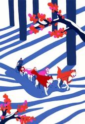 Aventure en traîneau à chiens