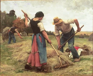 Fenaison, 1880