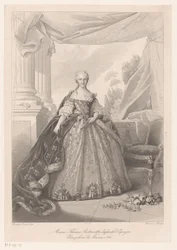 Portrait de Maria Theresia de Bourbon