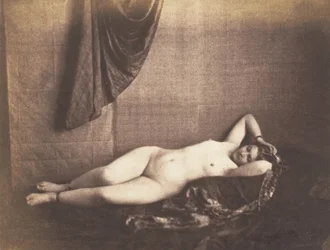 Nu allongé, 1851-53
