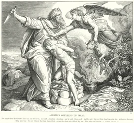 Abraham offrant Isaac