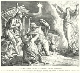 Annonciation de la naissance du Christ aux bergers