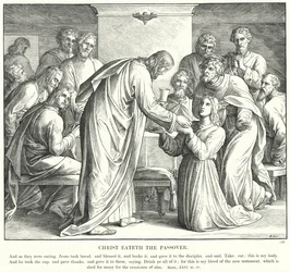 Le Christ mange la Pâque