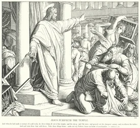 Jésus purifie le Temple