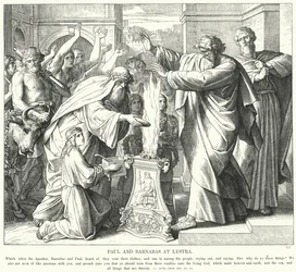 Paul et Barnabas à Lystre
