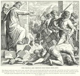 Le peuple est frappé pour son idolâtrie