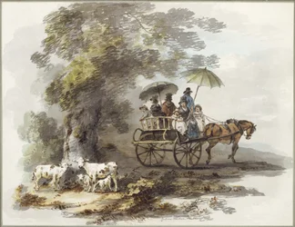 Dans le parc de Lord Powis à Walcot