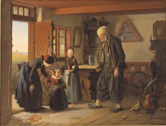 Visite chez le grand-père