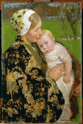 La maternité (peinture sur toile)