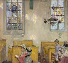 Vêpres, vers 1910 (huile sur toile)