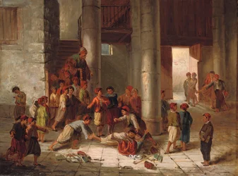 Bêtises dans la cour de récréation