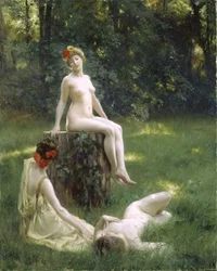 La clairière, 1900