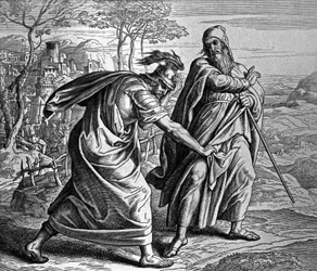 Dissension entre Saül et Samuel
