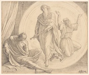 Judas Maccabée aperçoit une vision
