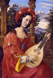 Joueuse de luth (Madame von Quandt)
