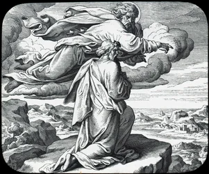 Moïse voit la terre d