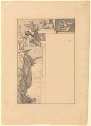 Siegfried se bat avec le gardien de la porte