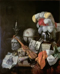 Vanitas (huile sur toile)