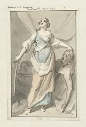 Judith avec la tête d