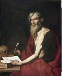 Saint Jérôme, peinture de Jusepe