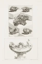 Différents desseins de salières, pl. 63 dans Oeuvre de Juste-Aurèle