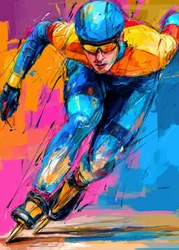 Patinateur de vitesse dynamique