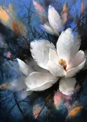 Élégant Magnolia Bloom