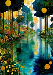 La rivière de la Forêt enchantée