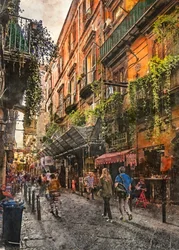 Rue historique italienne