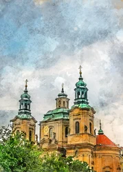 Les clochers historiques de Prague