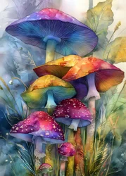 Champignons de la forêt enchantée (2)