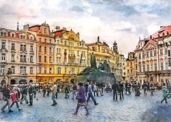 La place de la Vieille Ville de Prague