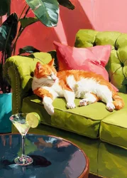 Martini « Sunny Cat »