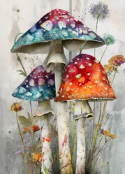 Champignons fantaisistes à l
